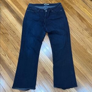 Levi's Women's Deep Indigo Flare Jeans